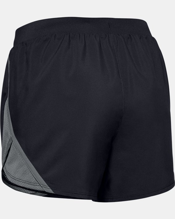 Shorts UA Fly-By 2.0 para Mujer, Black, pdpMainDesktop image number 5